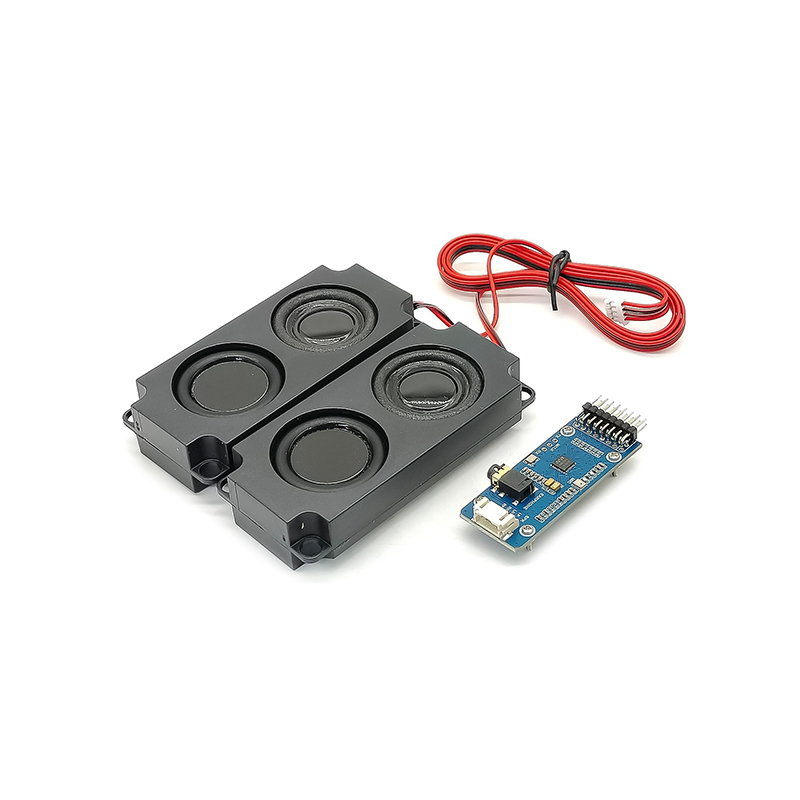 Elecbee WM8960 Audio Board Stereo CODEC Audio Module Play/Record with 8 Omega 5W Speaker for Raspberry Pi