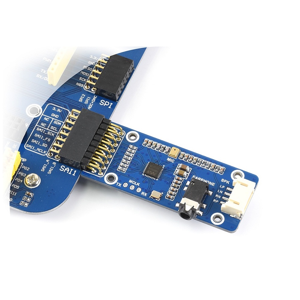 Waveshare-WM8960-Audio-Board-Stereo-CODEC-Audio-Module-PlayRecord-with-8-Omega-5W-Speaker-for-Raspbe-1666745