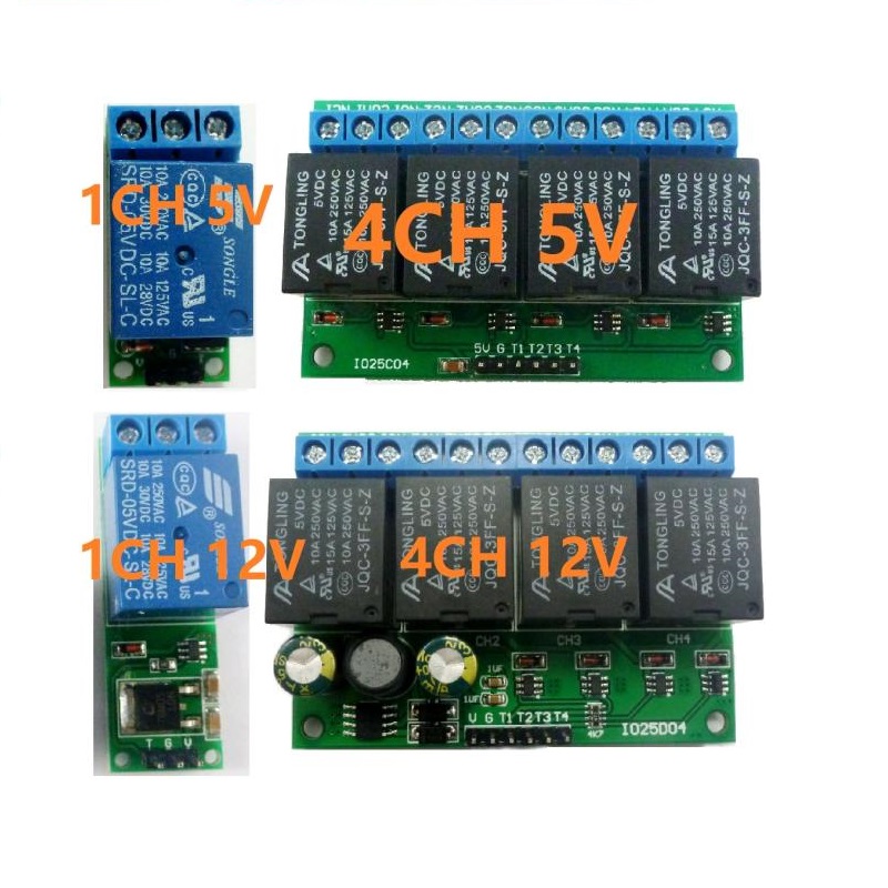 1-4CH-5V-12V-Flip-Flop-Latch-Relay-Module-Bistable-Self-lock-Switch-For-Smart-Home-1726773