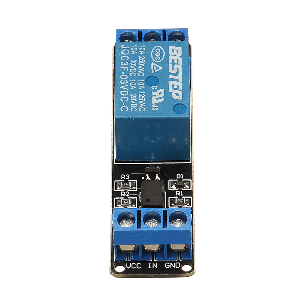1-Channel-33V-Low-Level-Trigger-Relay-Module-Optocoupler-Isolation-Terminal-BESTEP-for-Arduino---pro-1355736