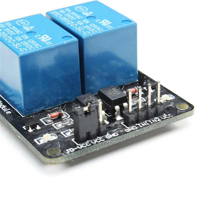 10Pcs-DC5V-2-Way-2CH-Channel-Relay-Module-With-Optocoupler-Protection-975774
