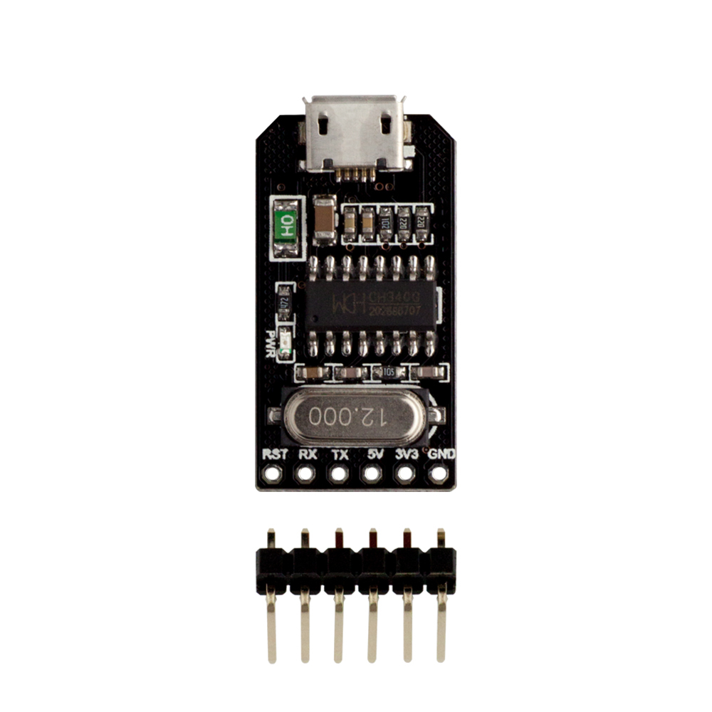 10pcs-RobotDynreg-USB-to-TTL-UART-CH340-Serial-Converter-Micro-USB-5V33V-IC-CH340G-Module-1319331