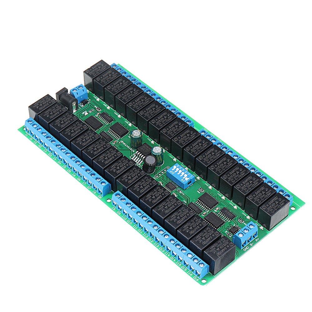 12V-32CH-Channel-RS485-Relay-Modbus-RTU-Protocol-Serial-Remote-Control-Switch-PLC-Control-Board-1535985