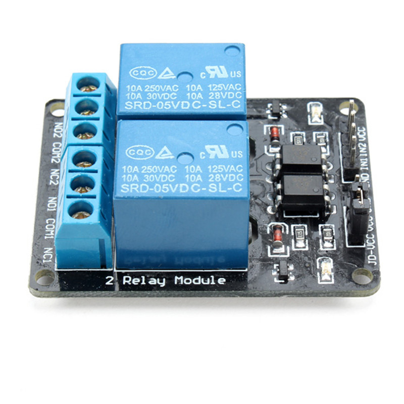 3Pcs DC5V 2 Way 2CH Channel Relay Module With Optocoupler Protection
