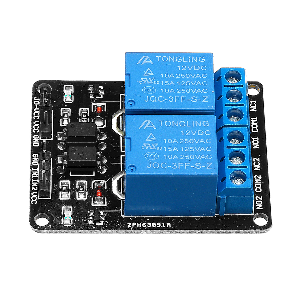 3pcs-2-Channel-Relay-Module-12V-with-Optical-Coupler-Protection-Relay-Extended-Board-Geekcreit-for-A-1407200