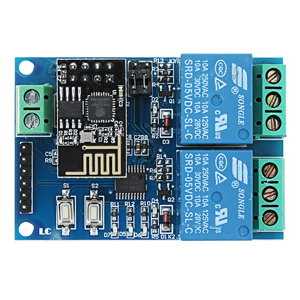 3pcs-5V-ESP8266-Dual-WiFi-Relay-Module-Internet-Of-Things-Smart-Home-Mobile-APP-Remote-Switch-1357305