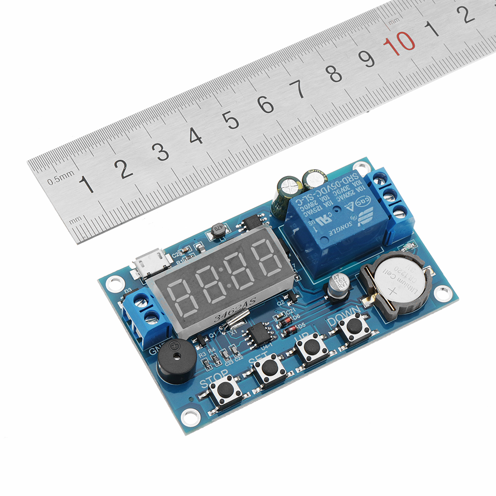 3pcs DC 5V To 60V Real-time Relay Module Clock Synchronization Timer ...