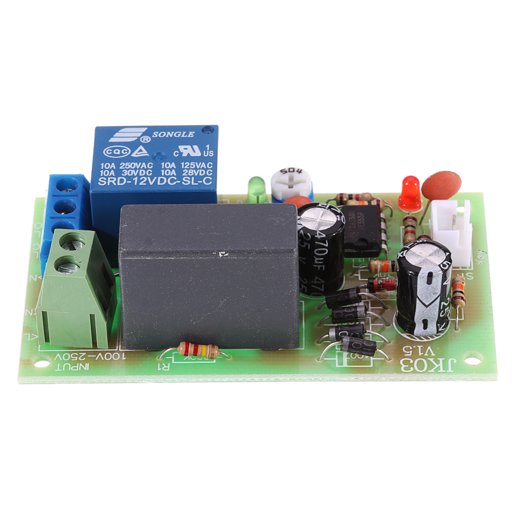 3pcs-JK03-220V-AC-Time-Delay-Relay-Control-Module-with-Trigger-Delay-5min-Adjustable-NE555-10A-1630034