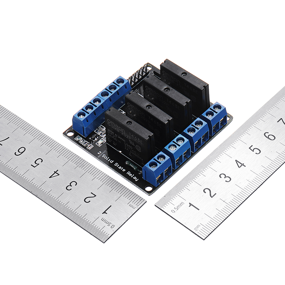 4-Channel-DC-24V-Relay-Module-Solid-State-High-and-low-Level-Trigger-240V2A-Geekcreit-for-Arduino----1347877