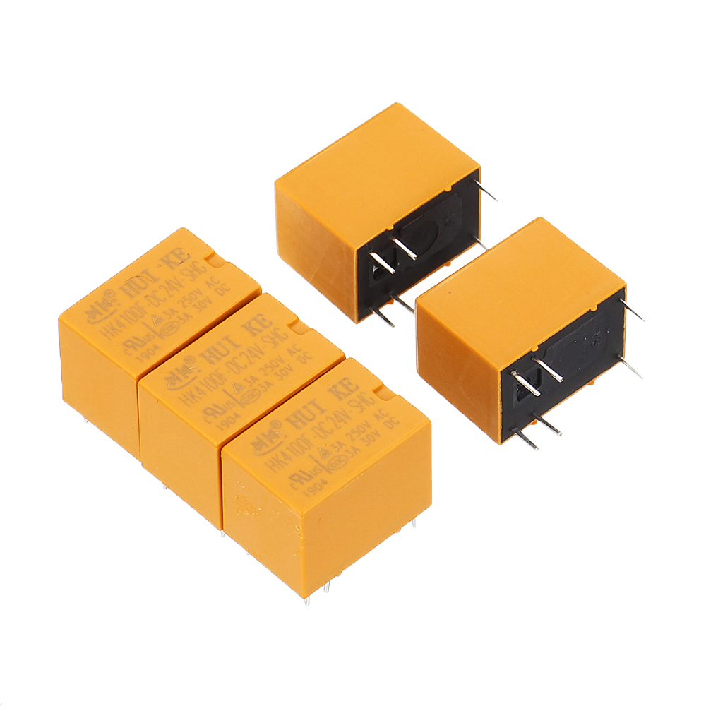 5Pcs-HK4100F-DC3V-5V-9V-12V-24V-SHG-3A-6Pin-Relay-Module-1556748