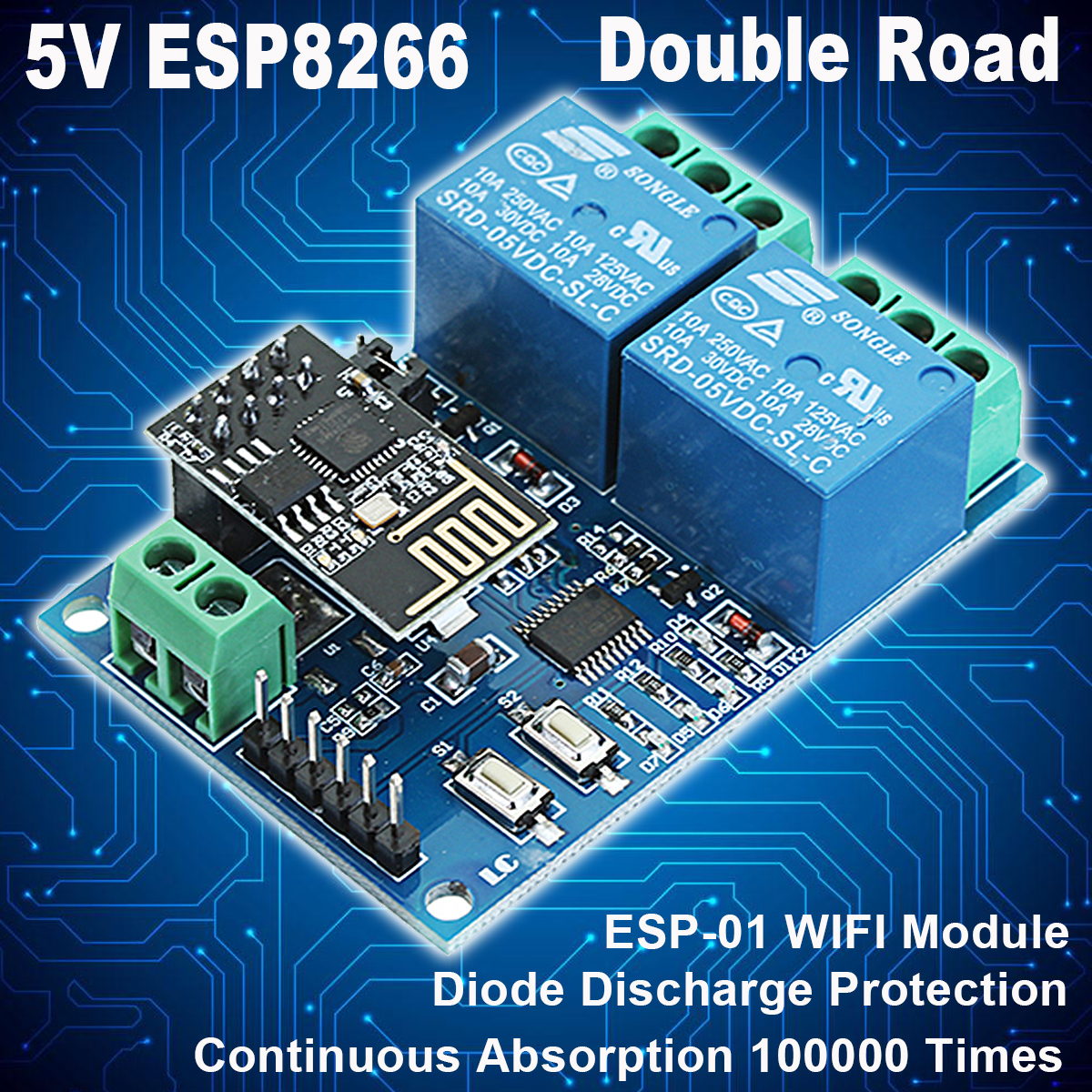 5V-ESP8266-Dual-WiFi-Relay-Module-Internet-Of-Things-Smart-Home-Mobile-APP-Remote-Switch-1270421