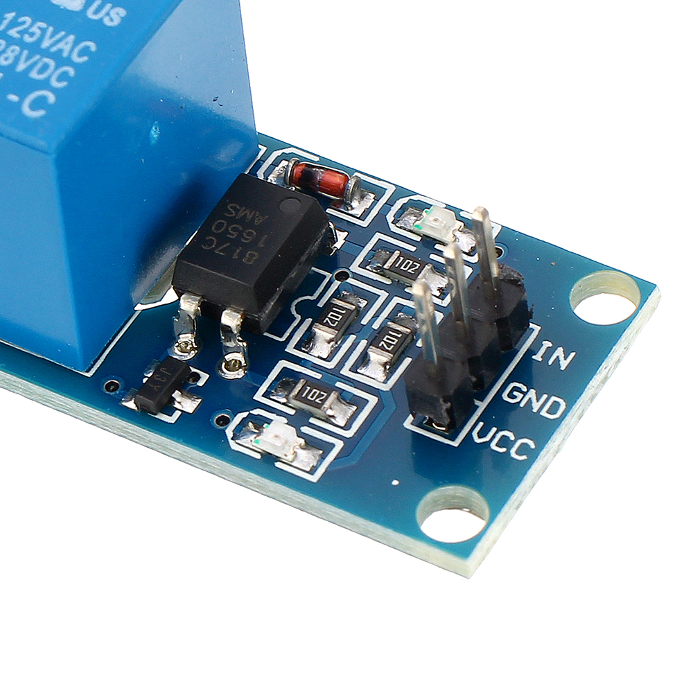 5pcs 1 Channel 5V Relay Control Module Low Level Trigger Optocoupler ...