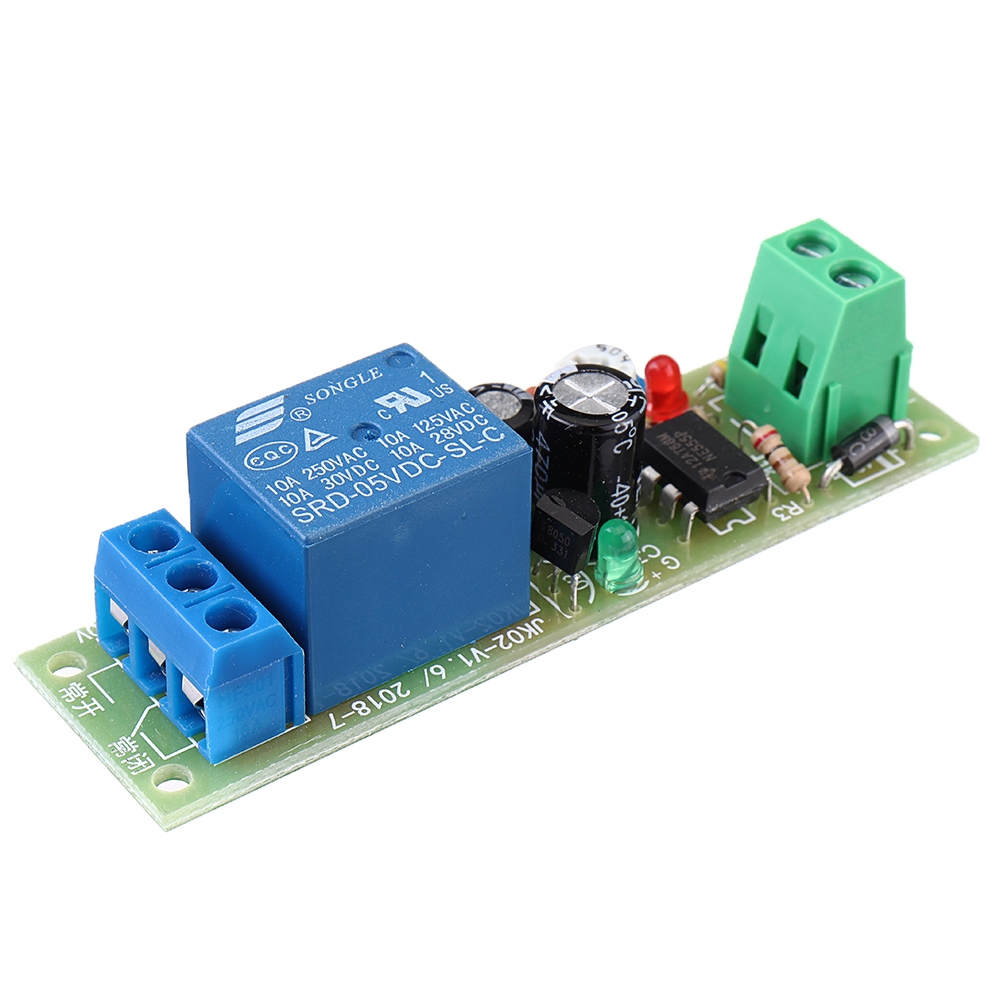 5pcs-JK-02-5V-0-200S-Power-on-On-Delay-Automatically-Disconnects-Timer-Relay-Module-NE555-1630047
