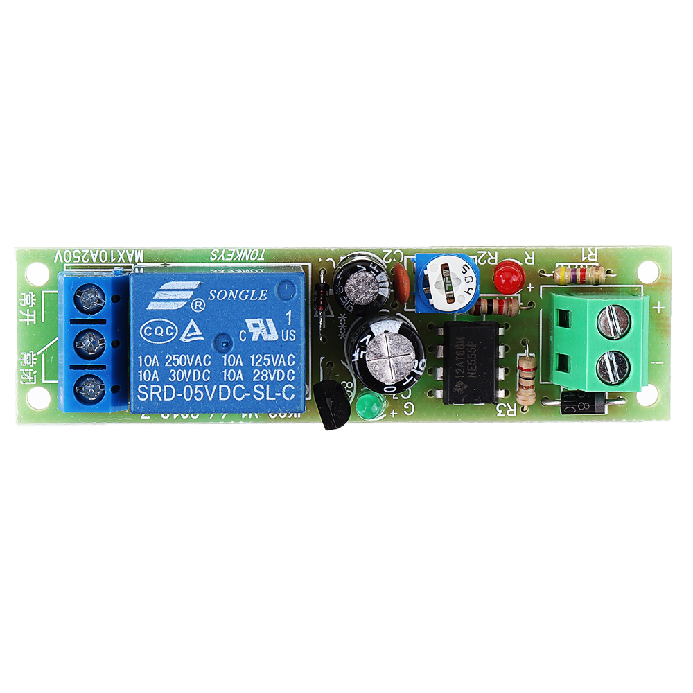 5pcs-JK-02-5V-0-200S-Power-on-On-Delay-Automatically-Disconnects-Timer-Relay-Module-NE555-1630047