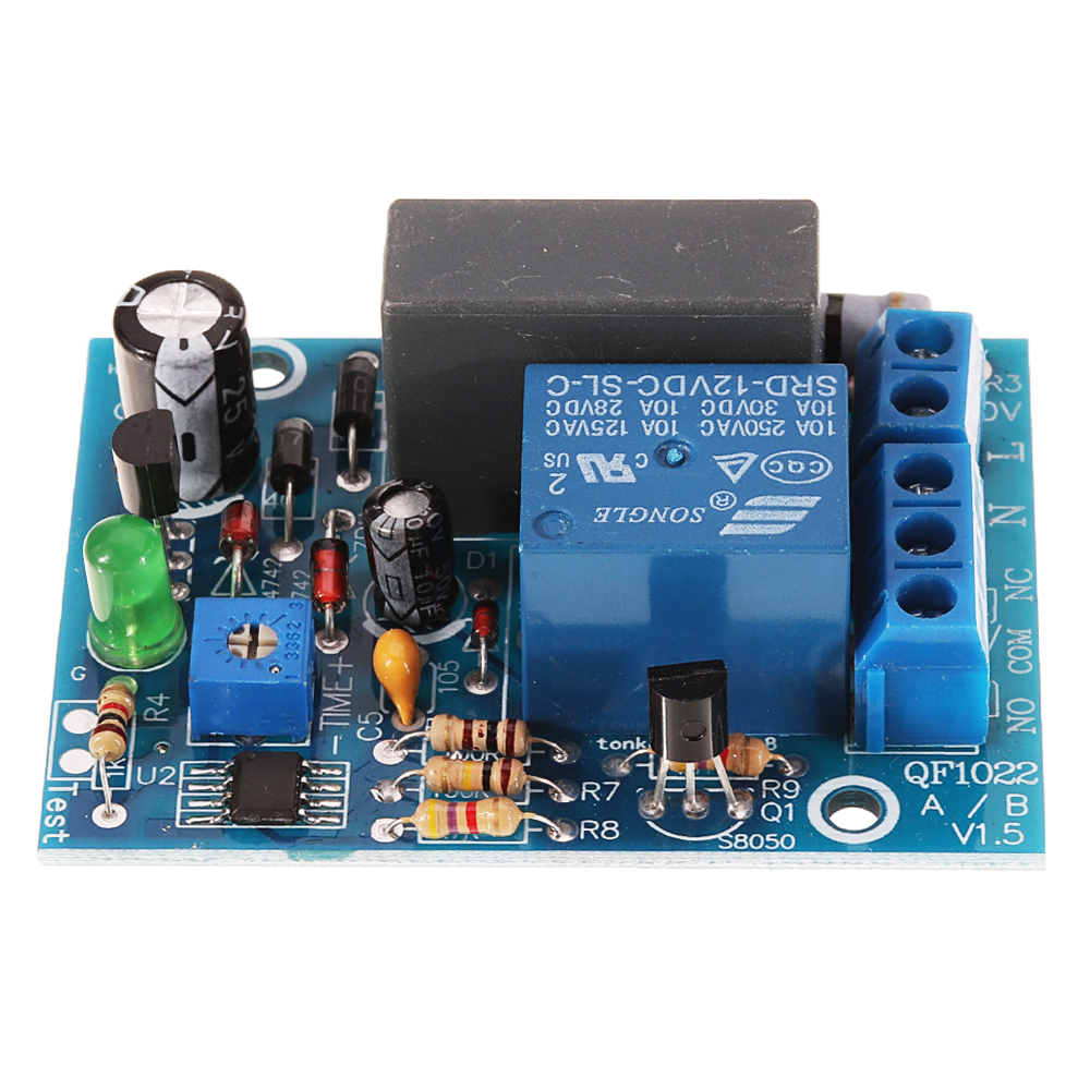 5pcs QF1022-A-100S Power-on Delay 0-100S Adjuatable Timer Switch ...
