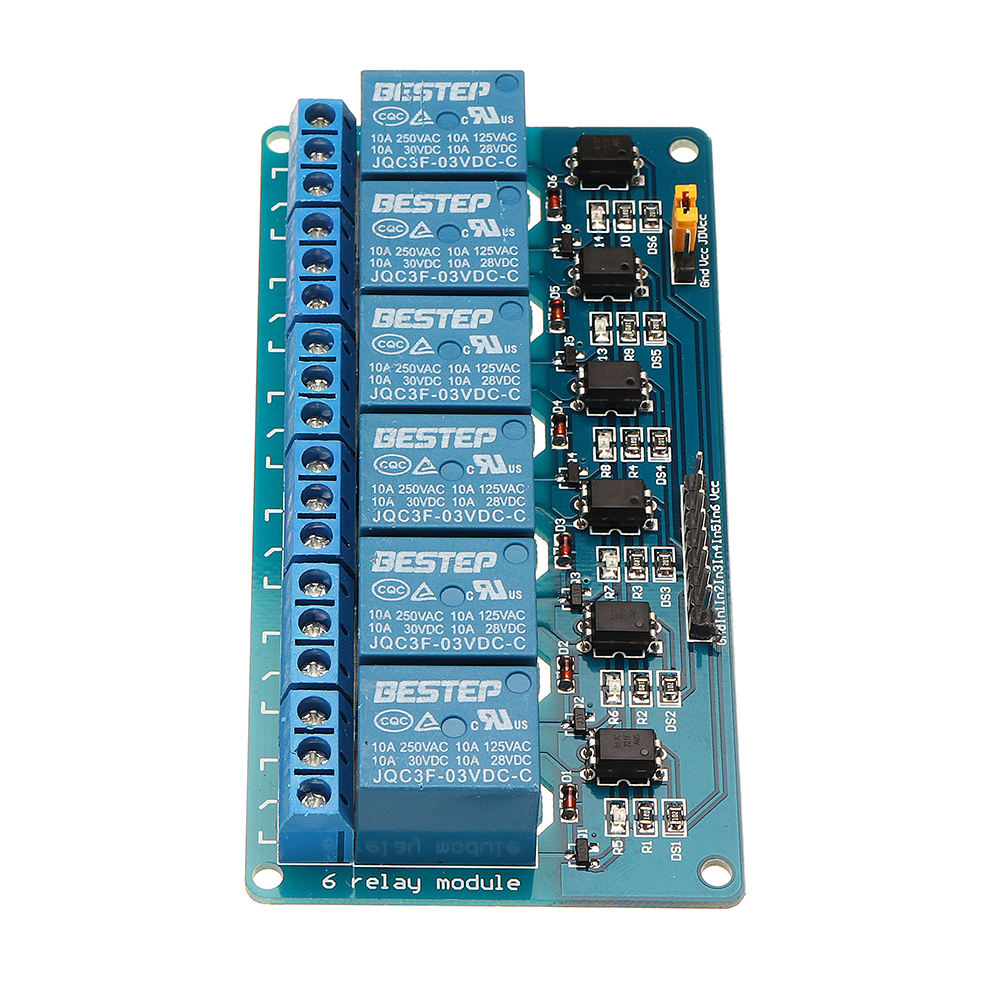 6-Channel-33V-Relay-Module-Optocoupler-Isolation-Active-Low-BESTEP-for-Arduino---products-that-work--1355823