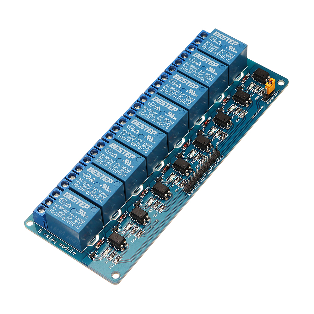 8-Channel-33V-Relay-Module-Optocoupler-Driver-Relay-Control-Board-Low-Level-BESTEP-for-Arduino---pro-1355824