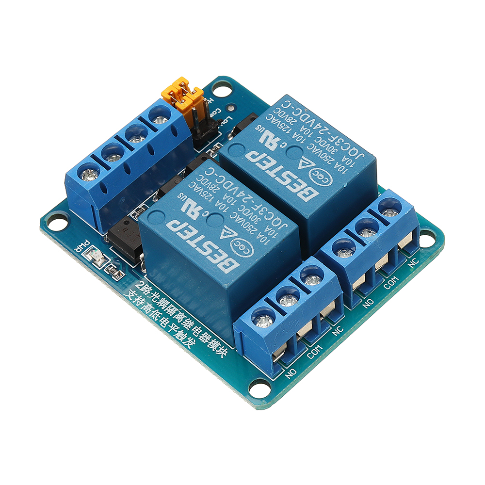 BESTEP-2-Channel-24V-Relay-Module-High-And-Low-Level-Trigger-For-Auduino-1355383