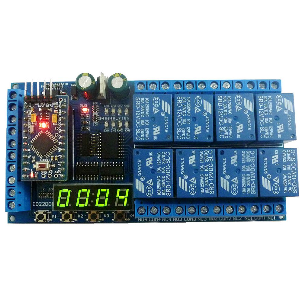 DC-12V-8-Channel-Pro-mini-PLC-Board-Relay-Shield-Module-Multifunction-Delay-Timer-Switch-Board-1626273