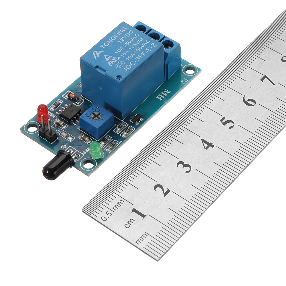 Flame-Flare-Detection-Module-Flame-Sensor-12V-Relay-Board-Infrared-Receiver-Module-1367780