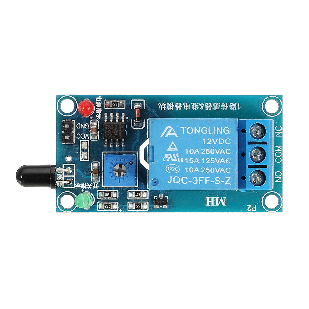 Flame-Flare-Detection-Module-Flame-Sensor-12V-Relay-Board-Infrared-Receiver-Module-1367780