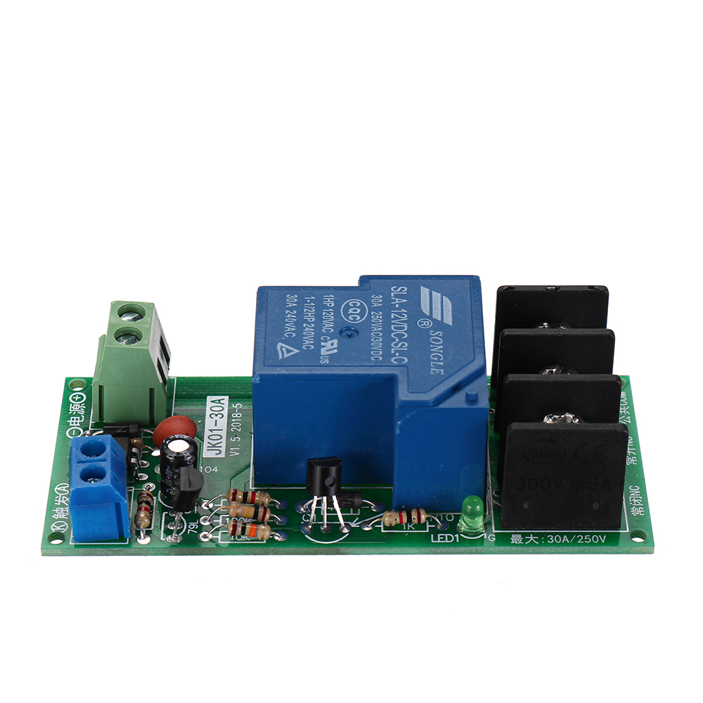 JK01-30A-12V-0-60Min-Trigger-Delay-Optocoupler-Isolation-Multi-function-Relay-Module-30A-Timer-Relay-1593286