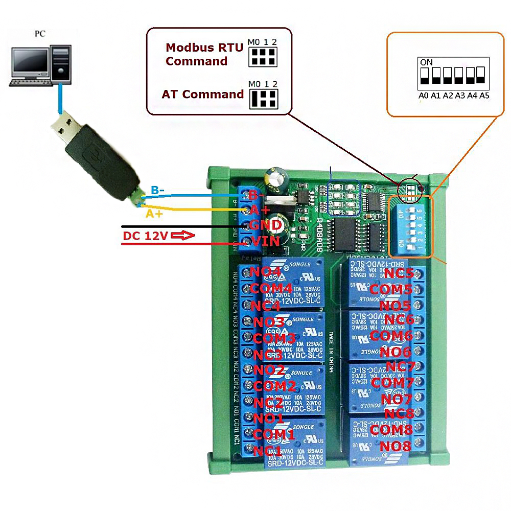 R4D8A08-DC-12V-8-Channel-RS485-Relay-Module-Modbus-RTU-UART-Remote-Control-Switch-withwithout-DIN35--1682495