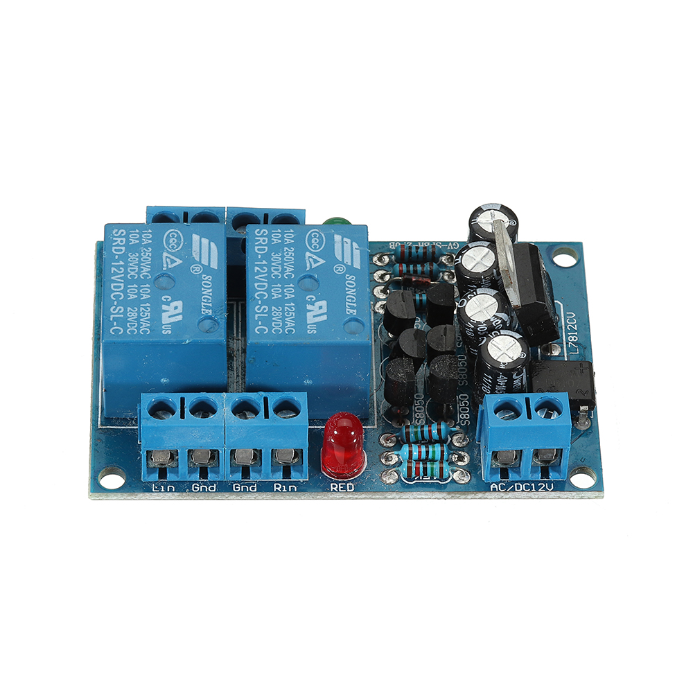 15a Relay Module Speaker Power Amplifier Board Dual 15A Relay Protector Boot Delay and ...