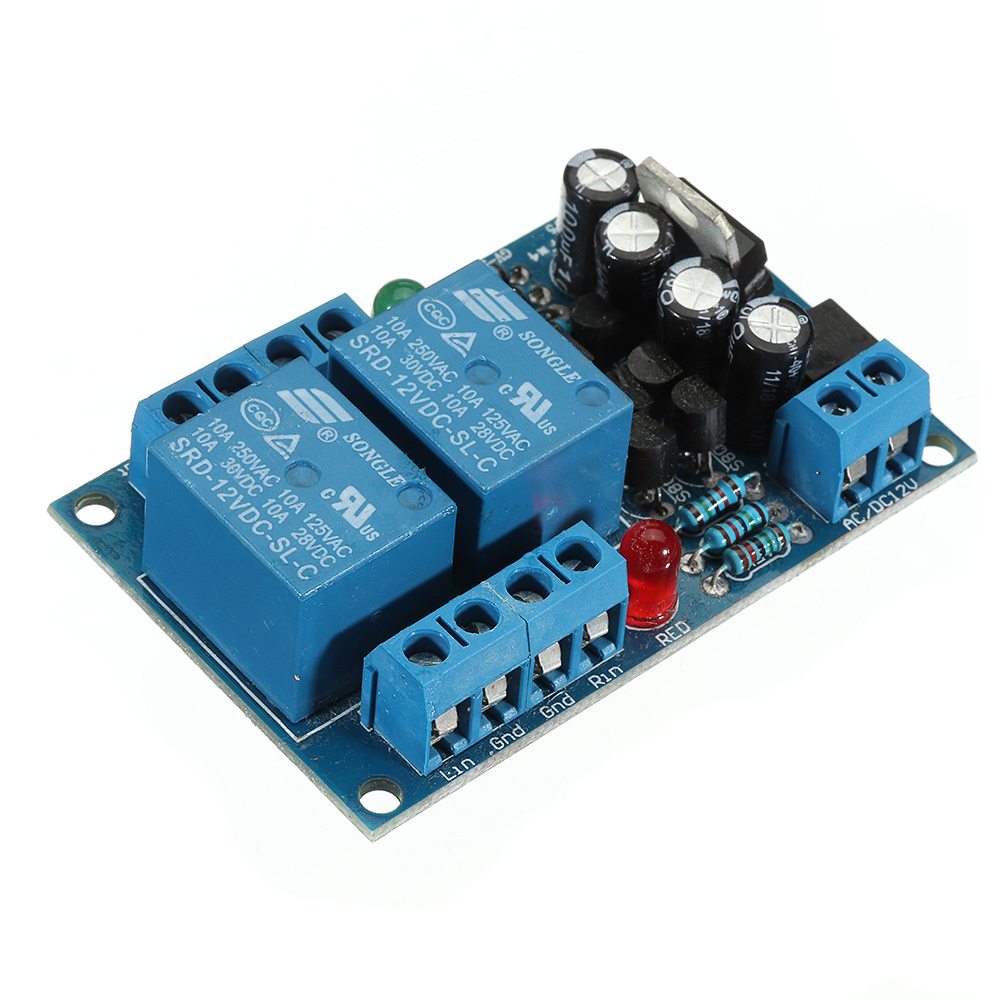Speaker Power Amplifier Board Dual 15A Relay Protector Boot Delay and ...