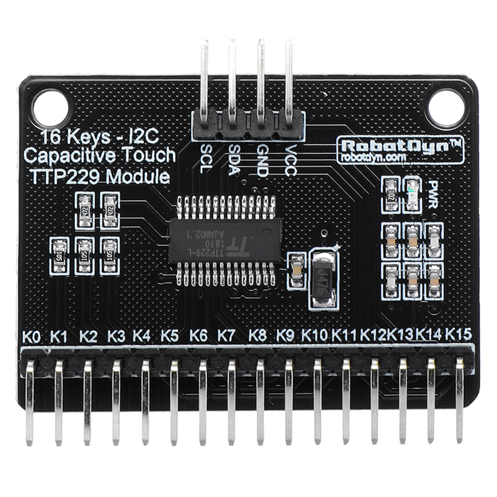 Keyos Module 3Pcs 16 Keys TTP229 Capacitive Touch Sensor Module I2C Bus