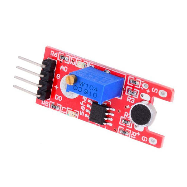 Elecbee 5Pcs KY-038 Microphone Sound Detection Sensor Module for Arduino - products that work with official Arduino boards
