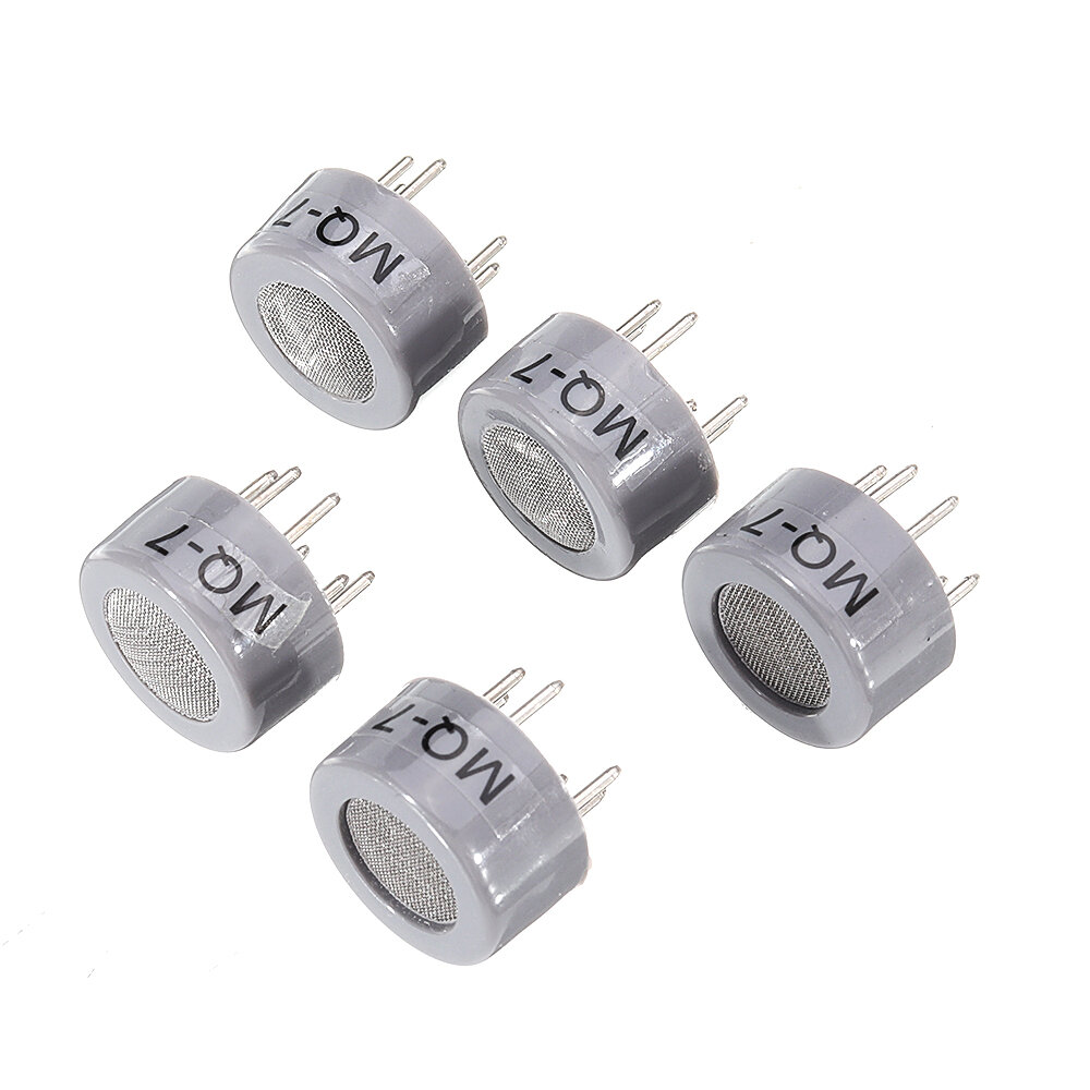 Elecbee 5Pcs MQ-7 MQ7 Carbon Monoxide CO Gas Sensor Detection Module