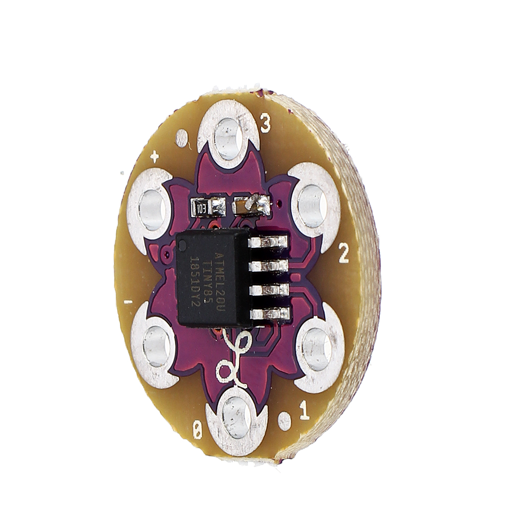 5pcs-LilyTiny-LilyPad-Development-Board-Wearable-E-textile-Technology-with-ATtiny-Microcontroller-1600126