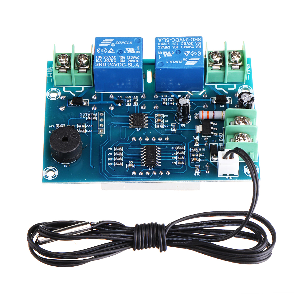 5pcs-XH-W1316-Thermostat-Control--Acceleration-2-Relay-Temperature-Controller-DC12V-High-and-Low-Ala-1637870