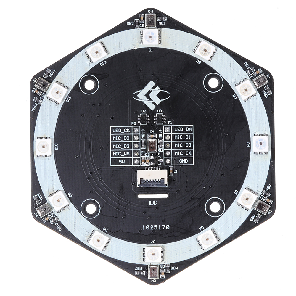 61-Microphone-Voice-Recognition-Array-I2S-Interface-Sound-Source-Localization-K210-Development-Board-1683389