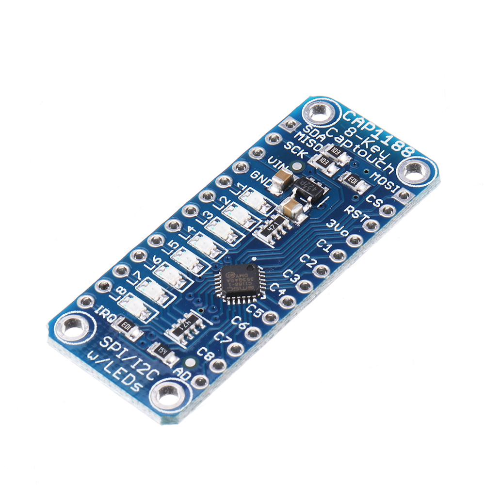 CAP1188-8-Key-Capacitive-Touch-Sensor-Module-SPI-I2C-Captouch-LED-8-Button-Key-3V-5V-1607990