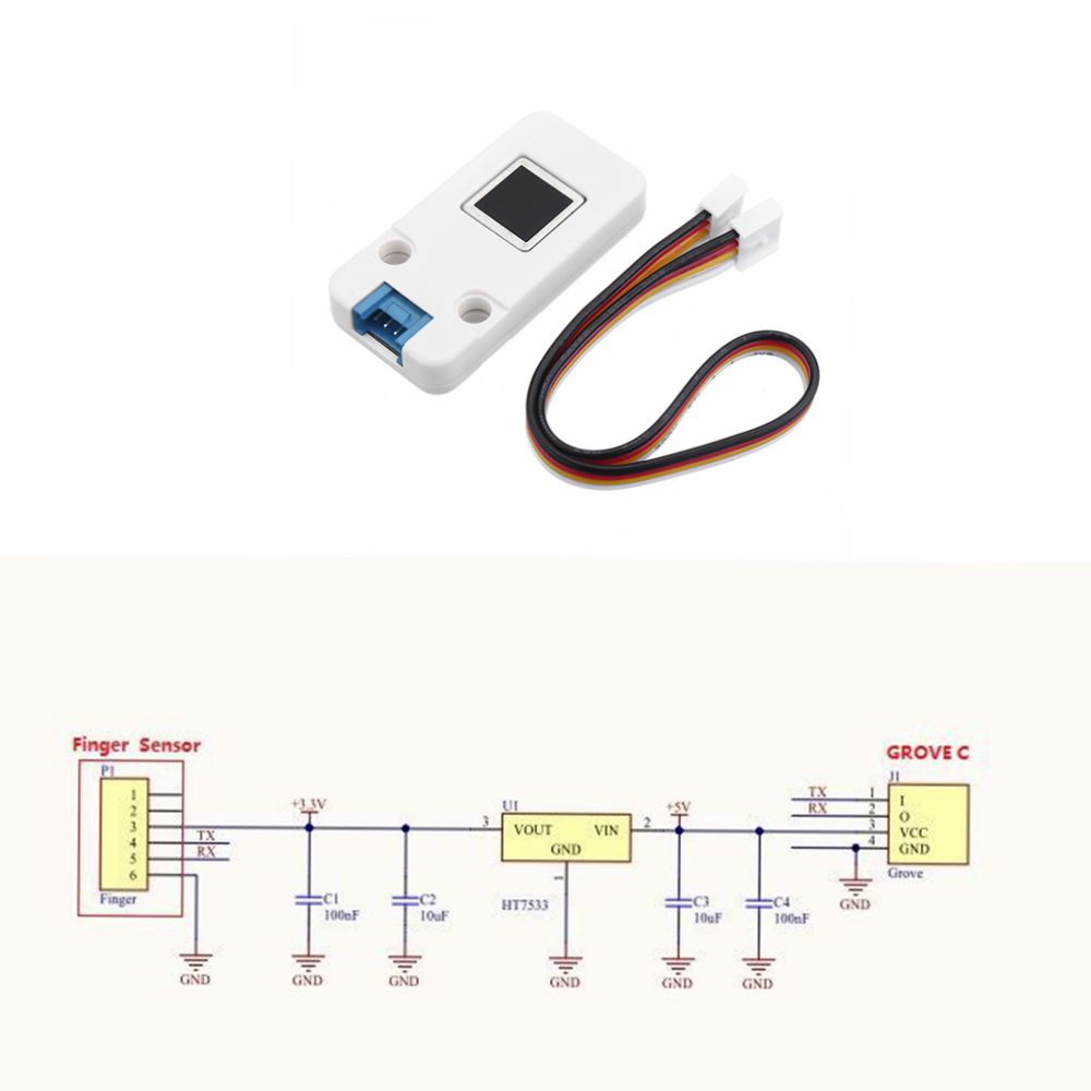 FingerPrint-Reader-Module-FPC1020A-Capacitive-Fingerprint-Identification-Module-Grove-Cable-UART-Int-1499796
