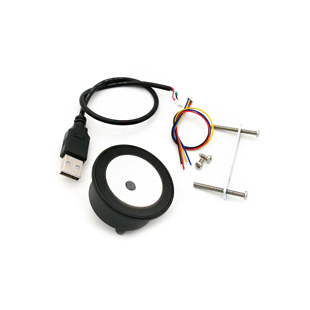 GM73 USB UART 1D 2D QR Code Barcode Scanner Reader Small Round Easy ...