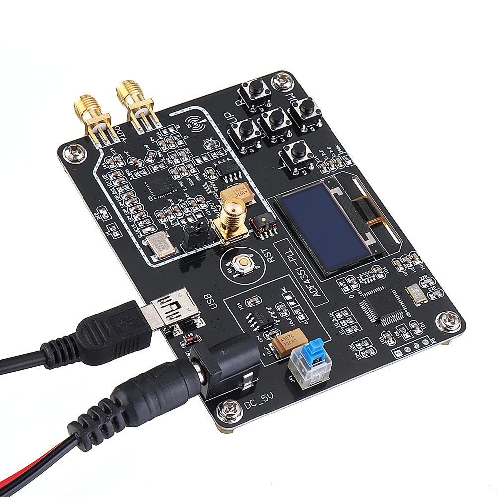 Geekcreitreg-Signal-Generator-Module-35M-44GHz-RF-Signal-Source-Frequency-Synthesizer-ADF4351-Develo-1416998