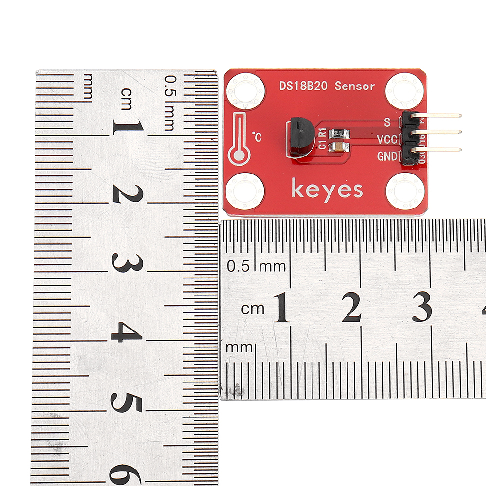 Keyes-Brick-18B20-Temperature-Sensor-pad-hole-Pin-Header-Module-Digital-Signal-1722813