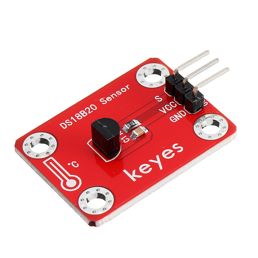 Keyes-Brick-18B20-Temperature-Sensor-pad-hole-Pin-Header-Module-Digital-Signal-1722813