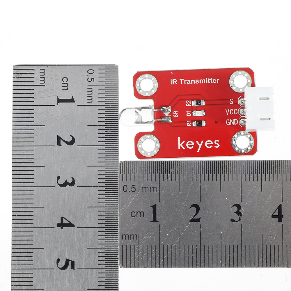 Keyes-Brick-Infrared-Emission-SensorPad-hole-Anti-reverse-Plug-White-Terminal-Digital-Signal-1733384