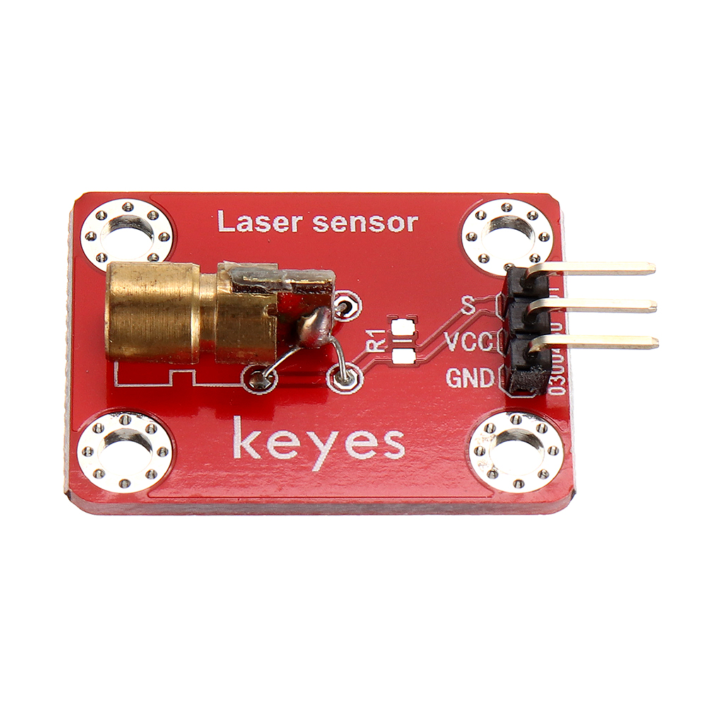 Keyes-Brick-Laser-Head-Sensor-Module-pad-hole-with-Pin-Header-Board-Digital-Signal-1722827