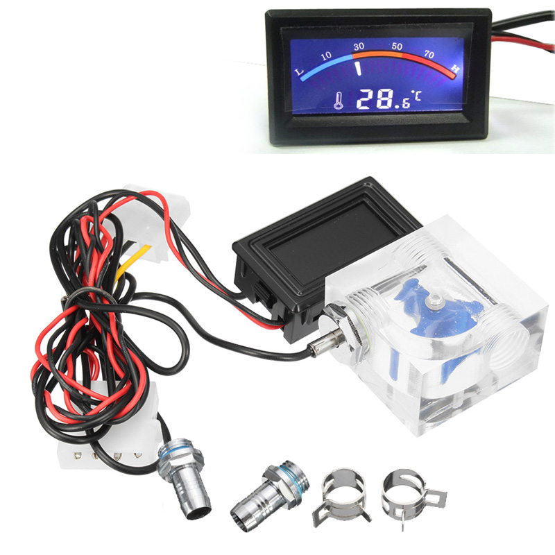 LED-Thermometer-3-Way-FlowMeter-For-Water-Cooling-Liquid-Cooler-System-With-2-Barbs-1256767