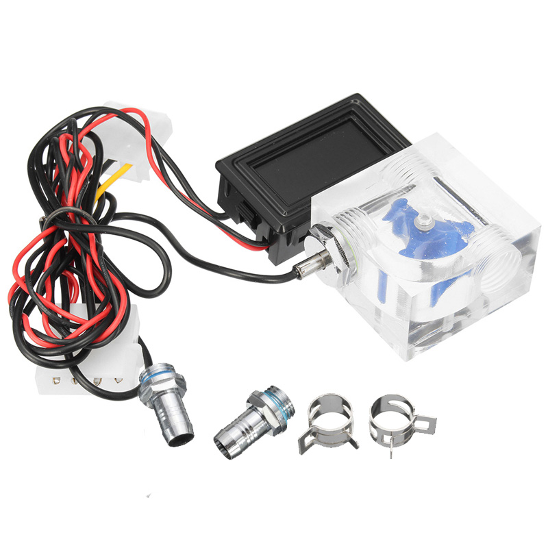 LED-Thermometer-3-Way-FlowMeter-For-Water-Cooling-Liquid-Cooler-System-With-2-Barbs-1256767