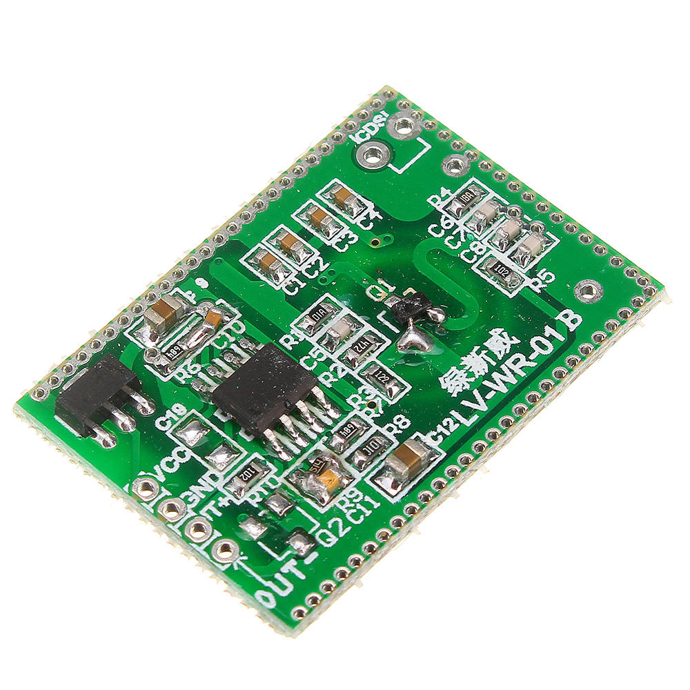 Elecbee Microwave Radar Sensor Module Human Induction Radar Detector Sensor Module Board