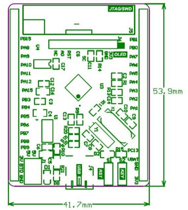Stm32f103c8t6-Stm32f103-Stm32f1-Stm32-Development-Board-System-Core-Board--Learning-Evaluation-Kit-S-1215542