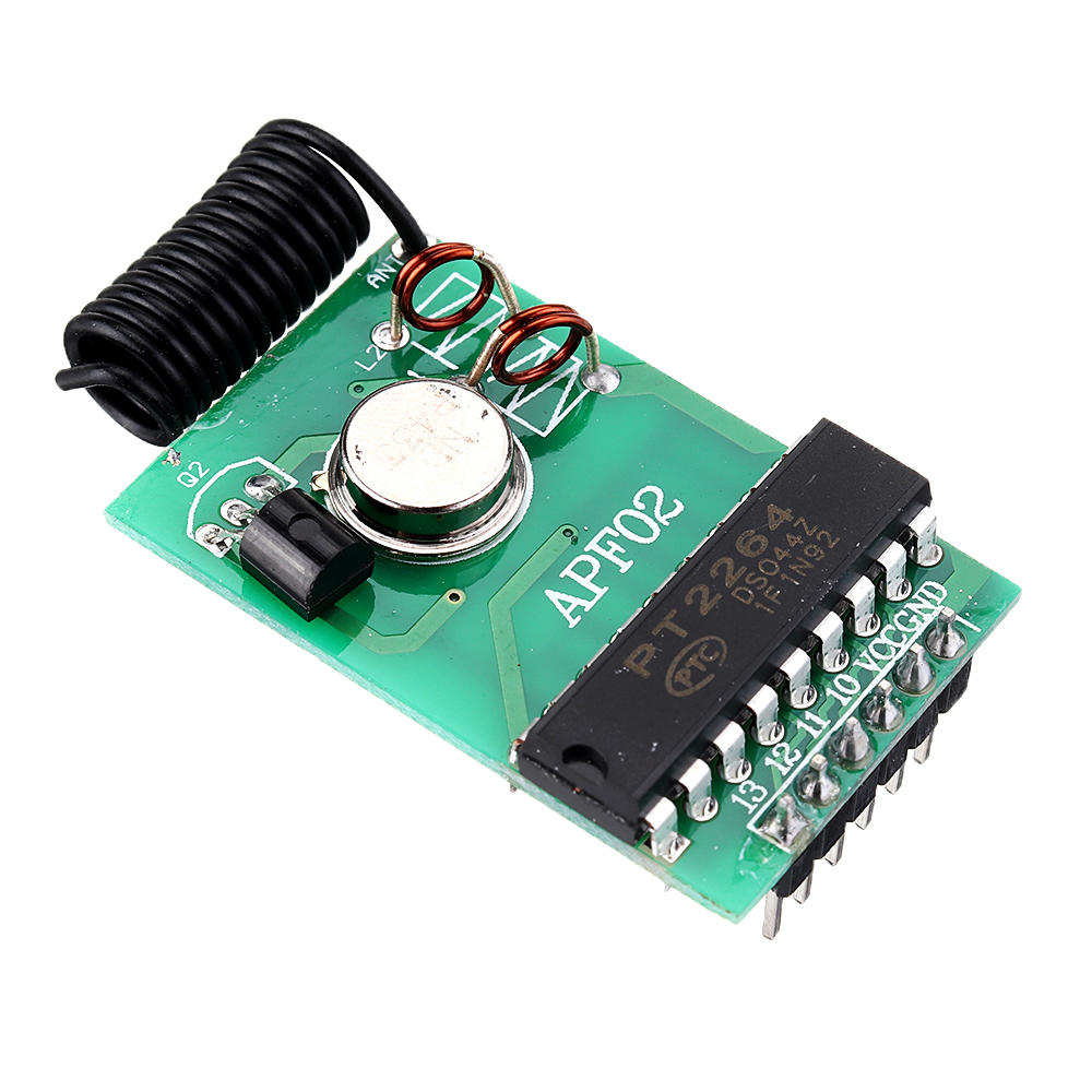 Elecbee 10pcs DC3-9V 433MHZ Wireless Receiver Module High Power RF Wireless Transmission Receiving Board