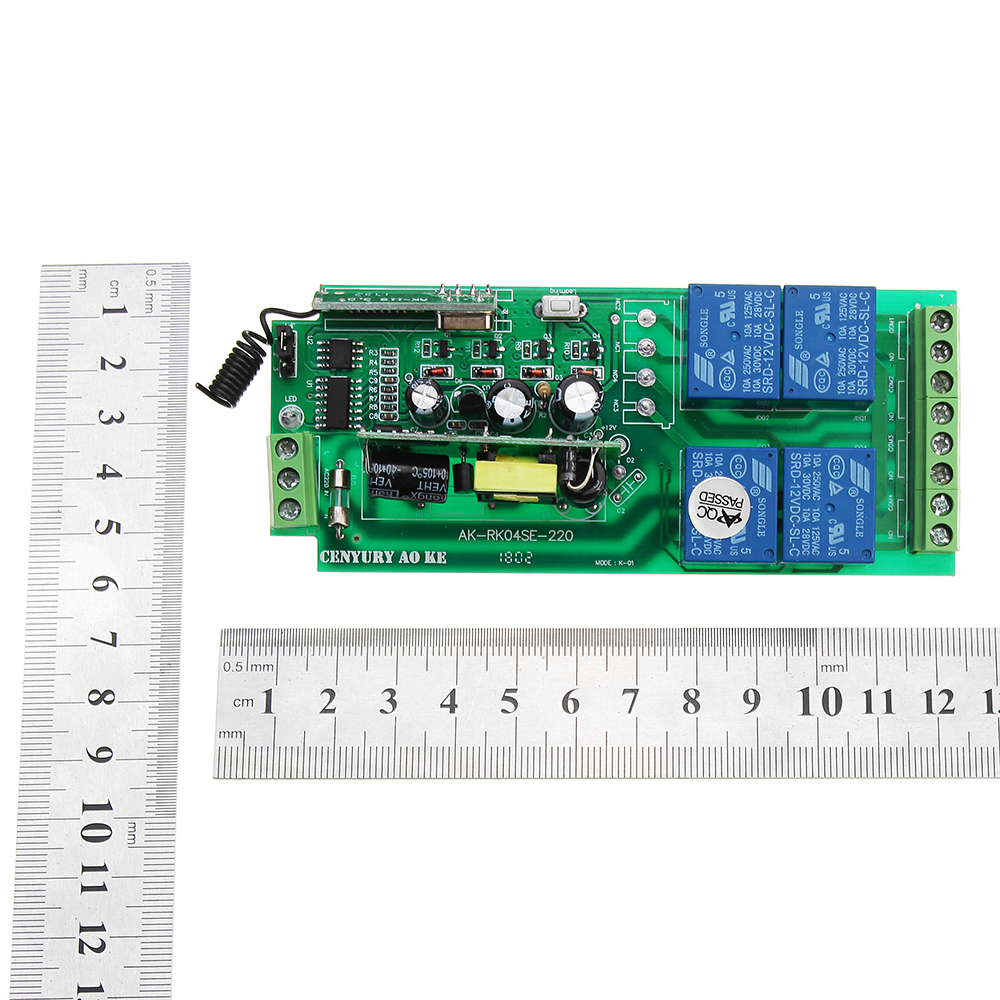 433MHz-220V-Four-Channel-Lamps-Remote-Control-Switch-4CH-Wireless-Remote-Control-Switch-Learning-Cod-1423606