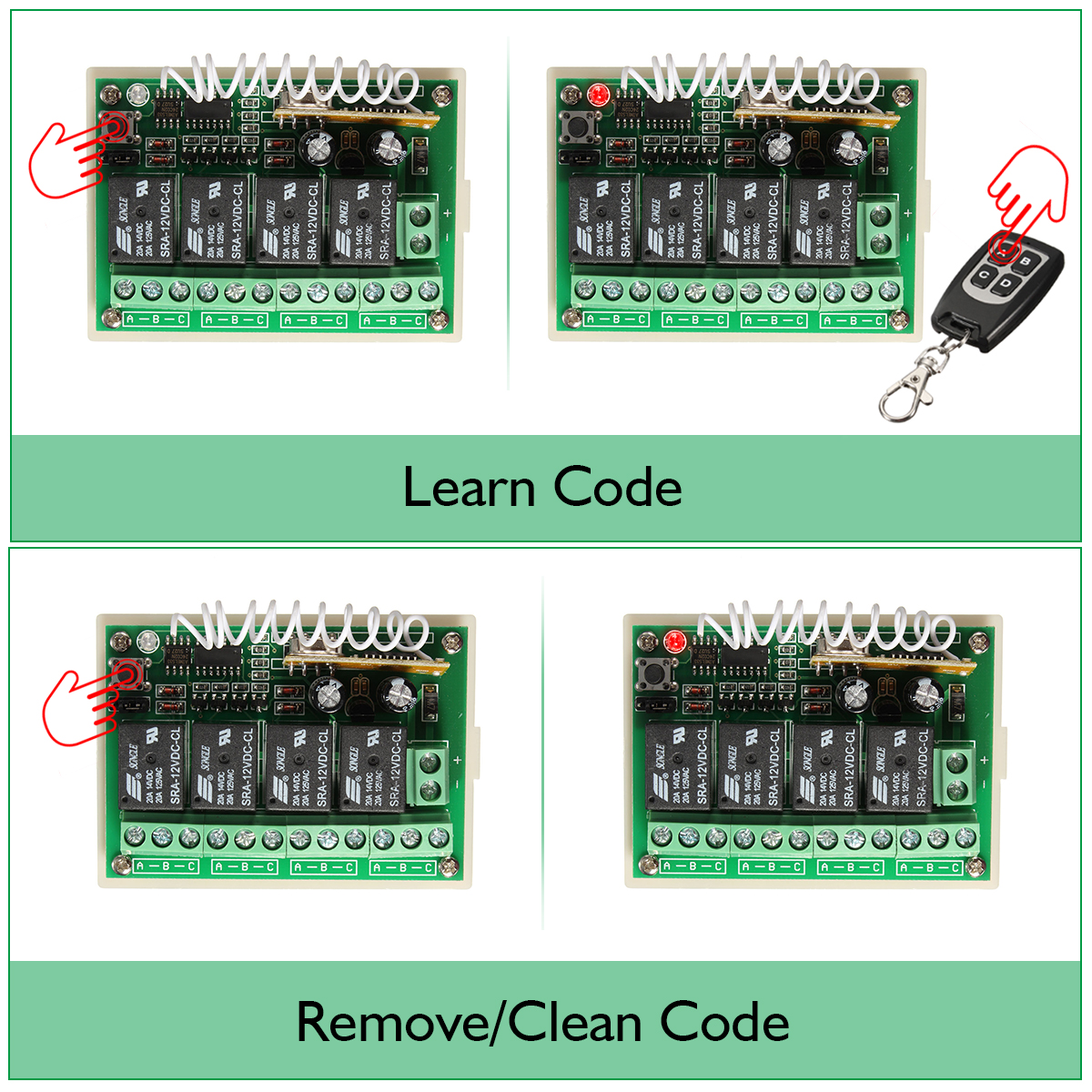 4CH-200M-Wireless-Remote-Control-Relay-Switch-Receiver--2-Transceiver-4-Channel-12V-DC-for-Smart-Hom-1641748